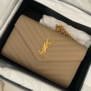 YSL envelope bag